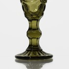 Набор бокалов из стекла для шампанского Magistro «Ла-Манш», 160 мл, 7×20 см, 2 шт, цвет зелёный - Фото 3