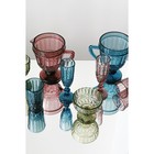 Набор бокалов из стекла для шампанского Magistro «Ла-Манш», 160 мл, 7×20 см, 2 шт, цвет розовый - фото 4311096