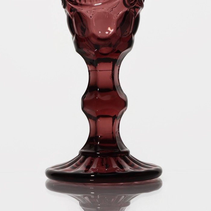 Набор бокалов из стекла для шампанского Magistro «Ла-Манш», 160 мл, 7×20 см, 2 шт, цвет розовый - фото 1908586259