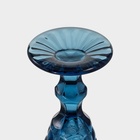 Бокалы для шампанского Magistro «Ла-Манш», 160 мл, 7×20 см, набор 2 шт., стекло, синие - Фото 5