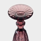 Бокалы для шампанского Magistro «Круиз», 160 мл, 7×20 см, стекло, набор 6 шт., розовые - Фото 5