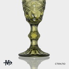 Бокалы для шампанского Magistro «Ла-Манш», 160 мл, 7×20 см, набор 6 шт., стекло, зелёные - Фото 3