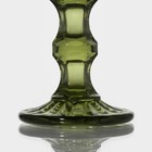 Набор бокалов из стекла для шампанского Magistro «Ла-Манш», 160 мл, 7×20 см, 6 шт, цвет зелёный - Фото 3