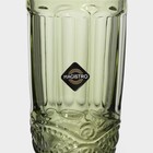 Набор бокалов из стекла для шампанского Magistro «Ла-Манш», 160 мл, 7×20 см, 6 шт, цвет зелёный - фото 4311113