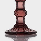 Набор бокалов из стекла для шампанского Magistro «Ла-Манш», 160 мл, 7×20 см, 6 шт, цвет розовый - фото 4311118
