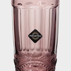 Набор бокалов из стекла для шампанского Magistro «Ла-Манш», 160 мл, 7×20 см, 6 шт, цвет розовый - Фото 6