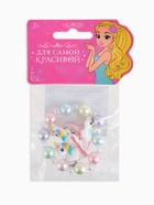 Набор детский «Выбражулька. Единорог», 3 предмета: клипсы, браслет d=5 см, кольцо, цветной - Фото 5