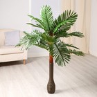 Дерево искусственное "Кокосовая пальма" 120 см - фото 5788923
