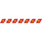 Напольная сигнальная лента 50×1000 «Дистанция 1,5 метра», цвет красно-белый - фото 294961198