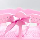Кроватка для кукол с постельным бельем и балдахином, коллекция «Diamond princess» розовый - фото 9021569