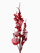 Еловая ветка декоративная «Зимнее волшебство. Очарование», 23 см - Фото 6