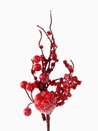 Еловая ветка декоративная «Зимнее волшебство. Очарование», 22 см 5046913