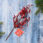 Декор "Зимнее очарование" подмёрзшие ягоды, 25 см - Фото 3