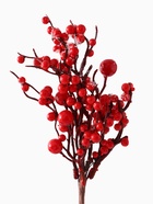 Еловая ветка декоративная «Зимнее волшебство. Очарование», 25 см - Фото 4