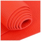 Коврик для йоги 173 х 61 х 0,3 см, цвет красный - Фото 5