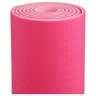 Коврик для йоги Sangh, нескользящий, 183×61×0.6 см, розовый - Фото 9