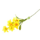 цветы искусственные жасмин 68 см d-5 см желтый - Фото 1