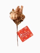 Еловая ветка декоративная «Зимнее волшебство. Очарование», 14 см 5046898