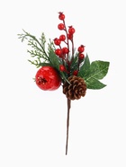 Еловая ветка декоративная «Зимнее волшебство. Очарование», 30 см 5046911