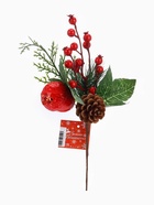 Еловая ветка декоративная «Зимнее волшебство. Очарование», 30 см 5046911