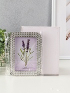 Фоторамка для фото 10×15 см «Пояс из страз», пластик под серебро, 17.5×12.5 см - Фото 5