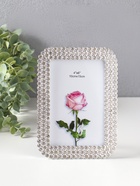 Фоторамка для фото 10×15 см «Пояс из страз», пластик под серебро, 17.5×12.5 см - Фото 6