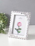 Фоторамка для фото 13×18 см «Розы с лентами», с белым, 22.5×17.5 см - Фото 6