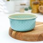 Дуршлаг кухонный с поддоном «Микс», d=16,8 см, цвет МИКС - Фото 1