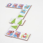 Домино деревянное на новый год «Новый год! Весёлый Новый год» - Фото 4