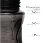 Бутылочка для кормления, Natural, 260 мл., +6мес., широкое горло 50 мм, цвет черный - Фото 3