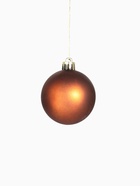 Ёлочные игрушки «Ажурный блеск», шары новогодние, d=6 см, набор 16 шт., коричневый - фото 60786062