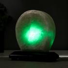 Соляной светильник  "Круг" LED (диод цветной) USB белая соль 12,5*5*10 см - Фото 19