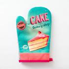 Варежка Доляна "Cake"цв.голубой 26*16 см, 100% п/э - Фото 2