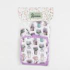 Кухонный набор Доляна «Прованс», прихватка 17×17 см, рукавица 26×16 см,100% п/э - Фото 4