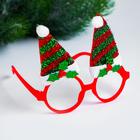 Очки карнавальные новогодние «Колпачки», цвета МИКС - Фото 1