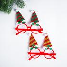 Очки карнавальные новогодние «Колпачки», цвета МИКС - Фото 2