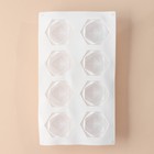Форма для муссовых десертов и выпечки KONFINETTA «Грани», силикон, 29.5×17.2 см, 8 ячеек (5.6×6.4×4.5 см), белая - Фото 3