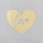 Кашпо с поддоном для орхидеи «Сердце», 1,6 л, 14 х 14 см - Фото 3