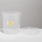 Кашпо с поддоном для орхидеи «Сердце», 1,6 л, 14 х 14 см - Фото 4