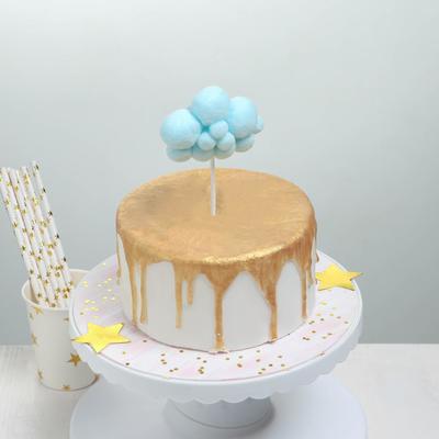Топпер для торта «Облачко», 17×9 см, цвет МИКС