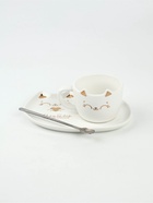 Чайная пара «Улыбайся»: кружка 200 мл, блюдце 18×11 см, ложка - Фото 2