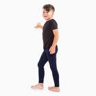 Кальсоны для мальчика (термо), цвет тёмно-синий, рост 146 см (40) - Фото 3