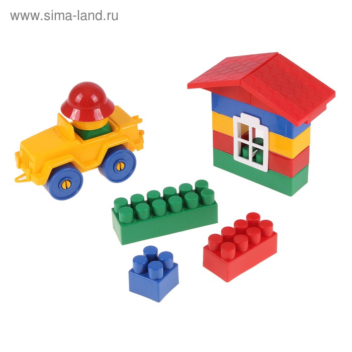 Конструктор "Кроха-классик", 52 детали - Фото 1