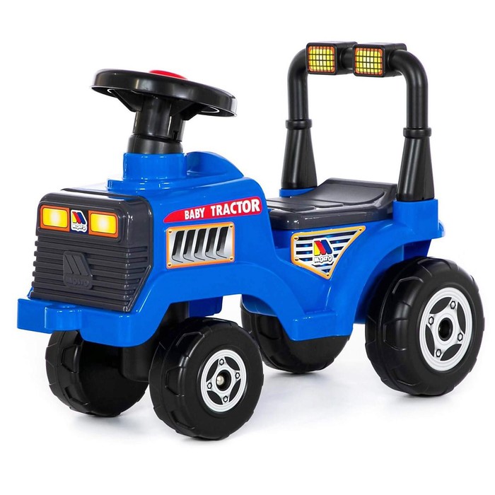 Толокар-трактор «Митя», цвет синий - Фото 1
