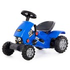 Педальная машина для детей Turbo-2, цвет синий - фото 2070472