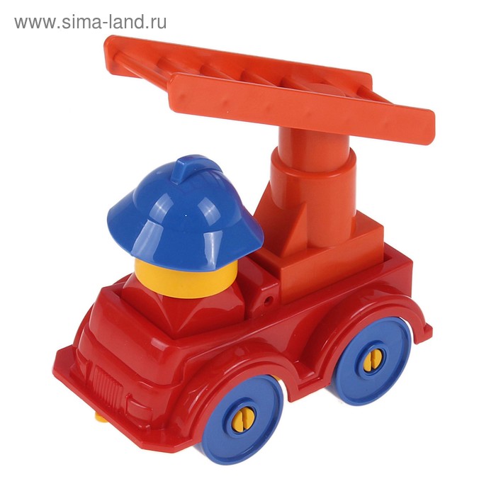 Конструктор "Кроха", пожарная машина - Фото 1