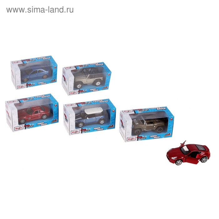 Машинки инерционные, масштаб 1:43 - Фото 1