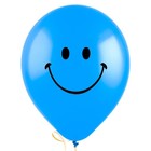 Шар латексный 12" «Смайл», пастель, 2-сторонний, набор 100 шт., МИКС - фото 21106698