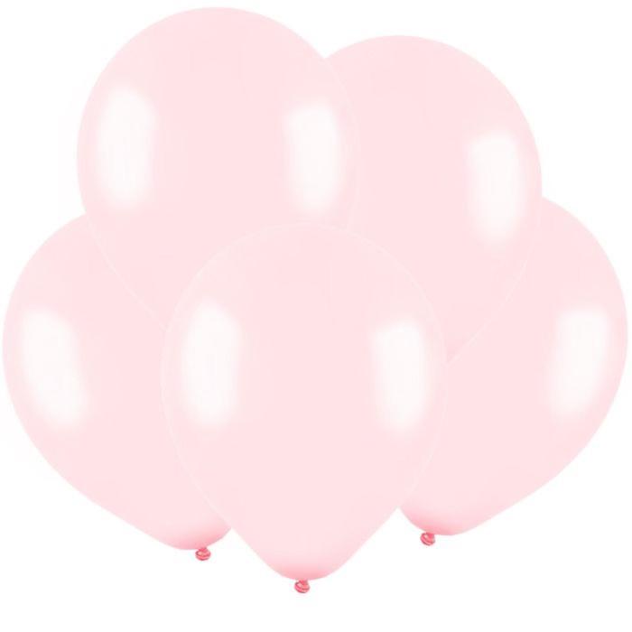 Шар латексный 12", пастель, набор 100 шт., цвет нежно-розовый - фото 294963700