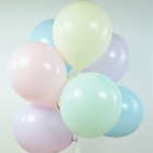 Шар латексный 12", пастель, макаронс, набор 100 шт., МИКС - фото 21106712